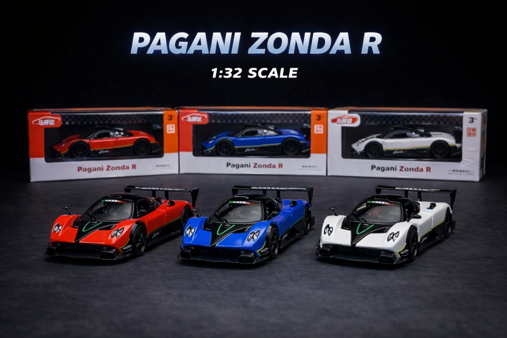 Pagani Zonda R & Pagani Huayra Die-Cast Metal Models