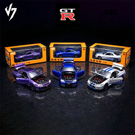1:32 Nissan Skyline GTR R34